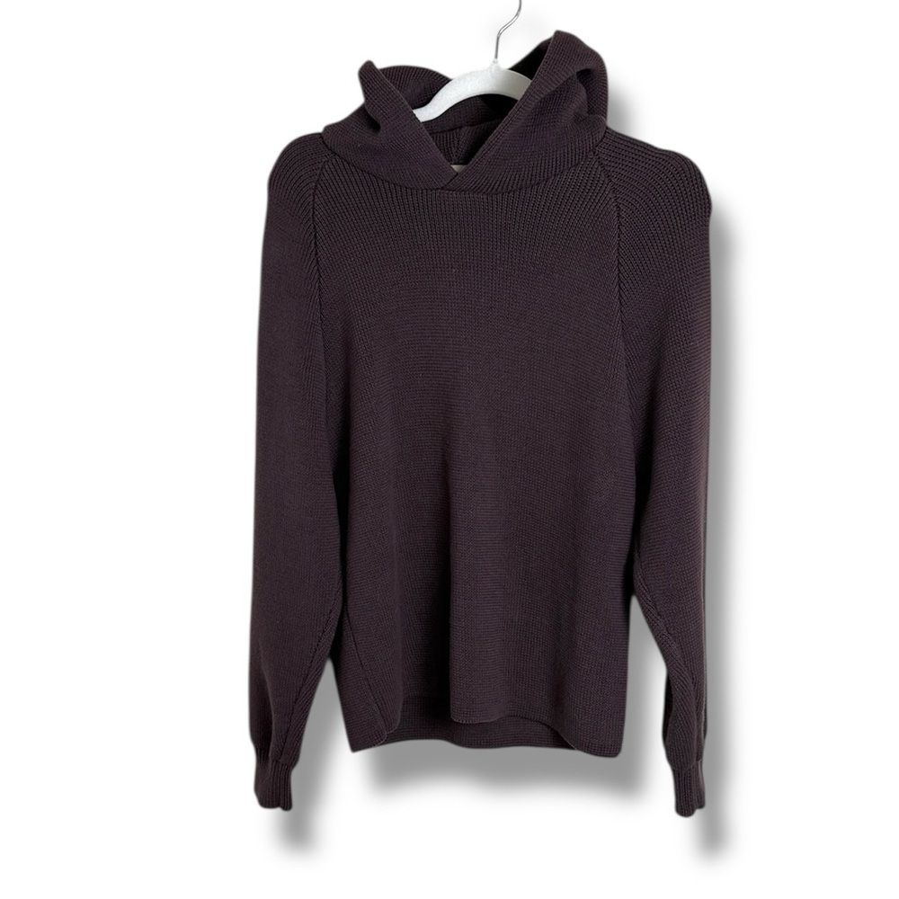 Fear of God Essentials Cable-Knit Hoodie Brown Size 8 Cabincore